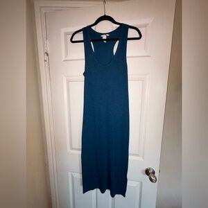 H&M Teal Midi Dress
